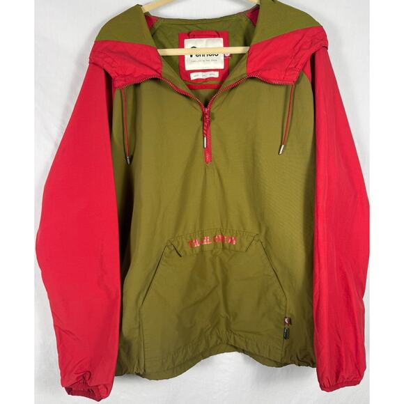 Penfield Project PAC Red Olive Green Cotton Nylon Windbreaker Jacket XXL Men’s - Picture 1 of 5